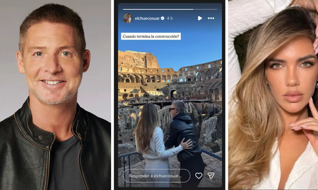 Adrián Suar blanqueó su relación con Rocío Robles desde Roma. Adrián Suar blanqueó su relación con Rocío Robles desde Roma.