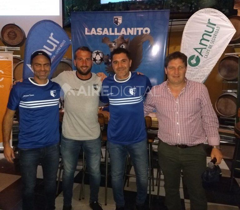Lanzaron el Lasallanito, el torneo de fútbol que convocará a 1.000 niños