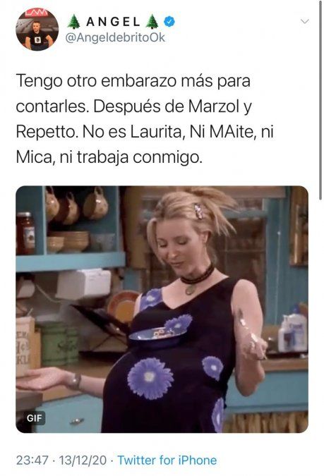 El misterioso tweet de Ángel De Brito.