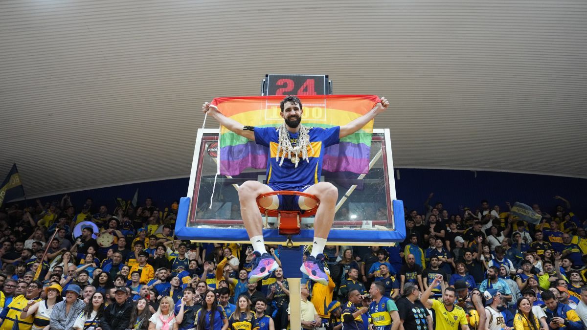 Básquet: salió campeón de la Liga Nacional con Boca y alzó con orgullo la bandera LGBT