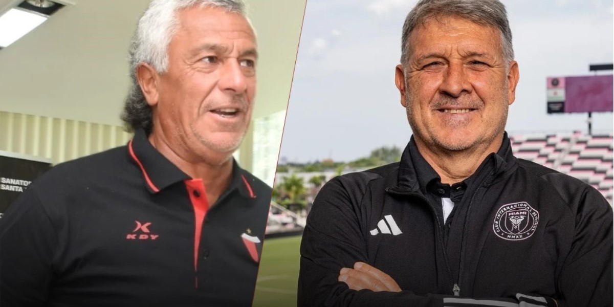 Néstor Gorosito saludó a Gerardo Martino tras confirmarse como nuevo director técnico de Inter de Miami. Néstor Gorosito saludó a Gerardo Martino tras confirmarse como nuevo director técnico de Inter de Miami.