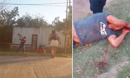 Intento de femicidio en Entre Ríos: golpeaba a su ex con una pala, lo atraparon y le dieron una feroz golpiza Intento de femicidio en Entre Ríos: golpeaba a su ex con una pala, lo atraparon y le dieron una feroz golpiza
