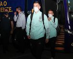 La Selección Argentina arribó a Brasil y ya quedó concentrada de cara al debut en la Copa América ante Chile. La Selección Argentina arribó a Brasil y ya quedó concentrada de cara al debut en la Copa América ante Chile.