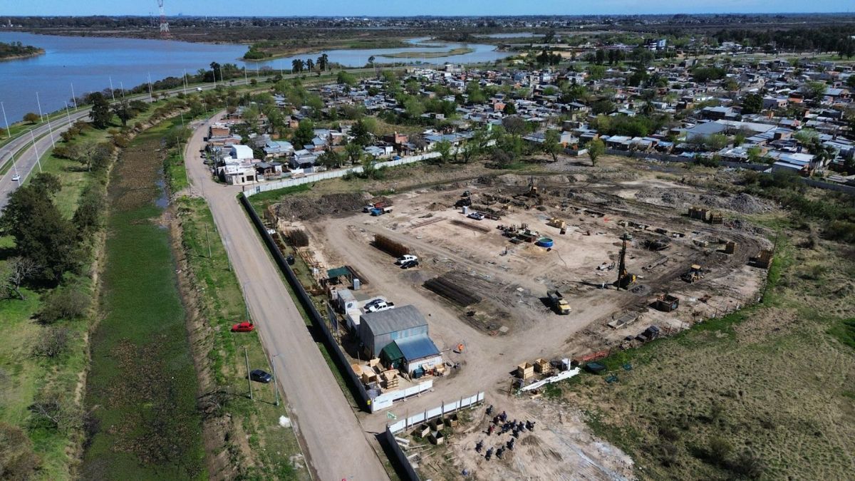 Empezó una obra que le va a cambiar la cara al sur de la ciudad de Santa Fe