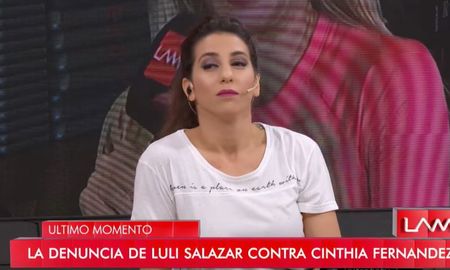 picante reaccion de cinthia fernandez al recibir la notificacion por la denuncia de salazar picante reaccion de cinthia fernandez al recibir la notificacion por la denuncia de salazar