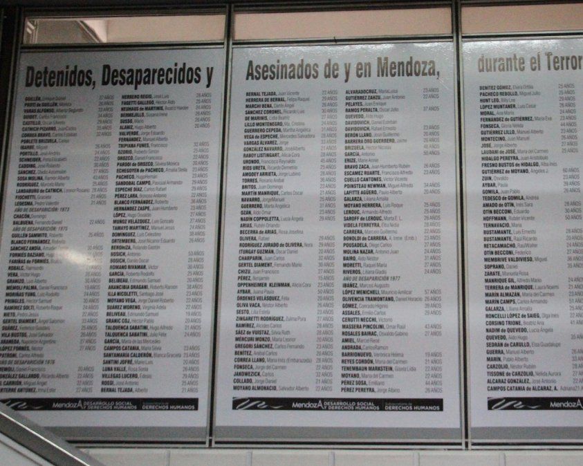 En el ex de "D2" se recuerda a las víctimas de última dictadura militar argentina. 