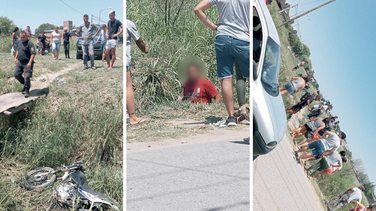 Uno de los delincuentes fue detenido cuando llegó la policía.&nbsp;