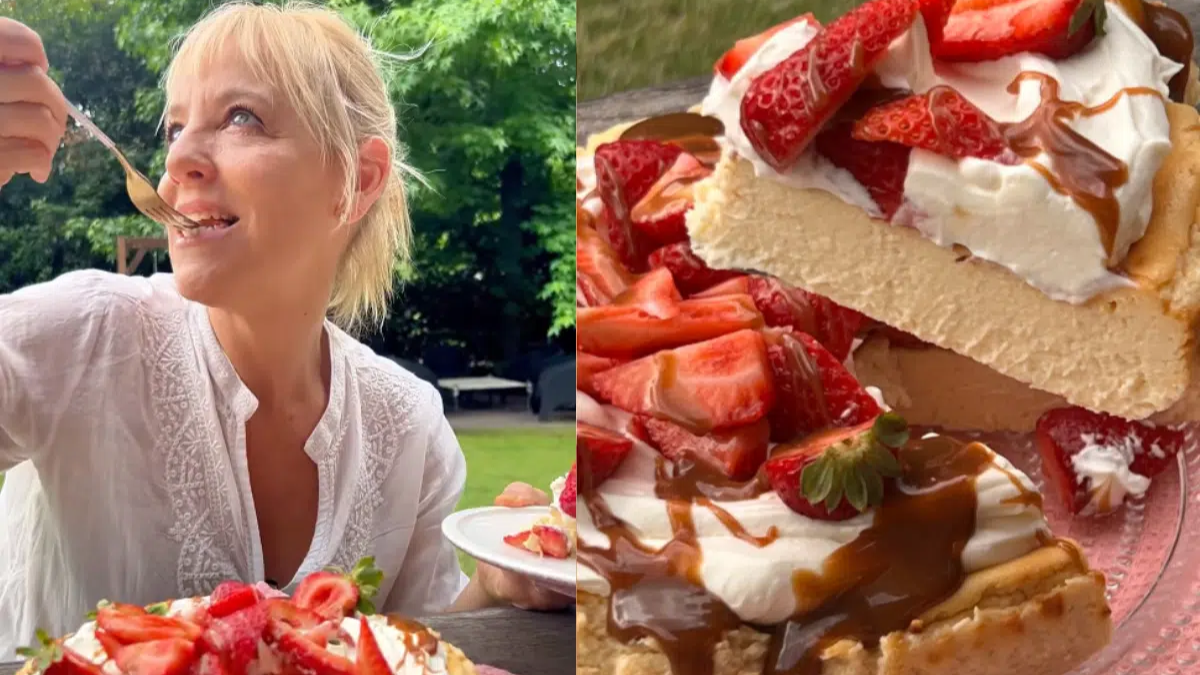Tarta de queso vasca súper fácil: la receta de Jimena Monteverde que conquista paladares