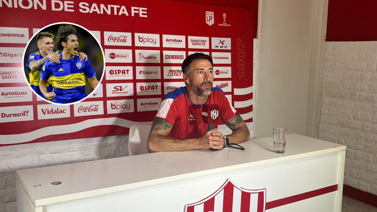 El Kily González palpitó el partido de Unión ante Boca: habló de Zenón y llenó de elogios a Cavani