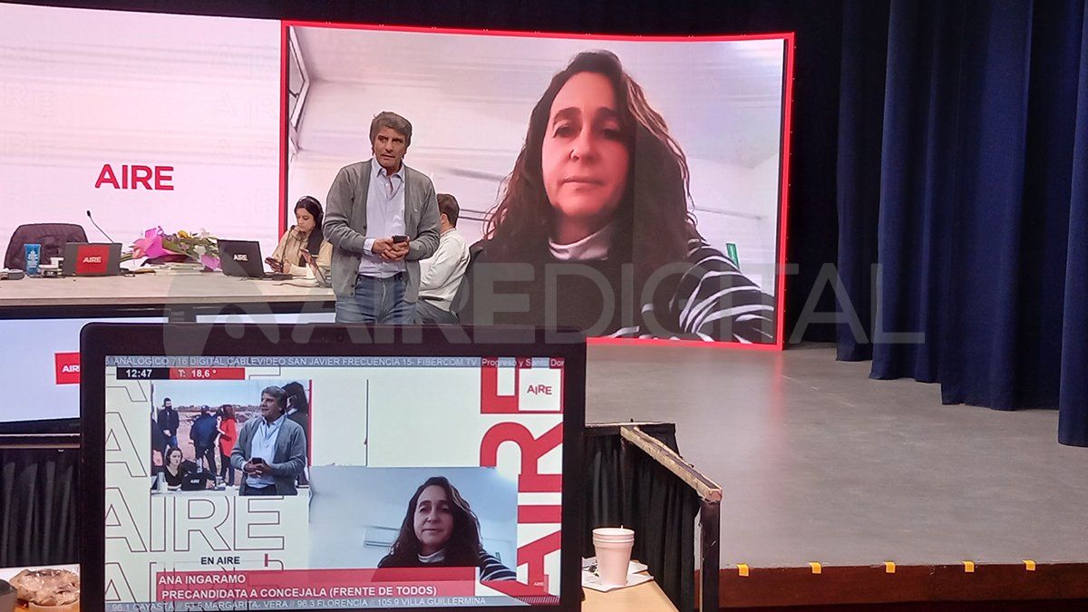 Ana Ingaramo en Ahora Vengo este miércoles