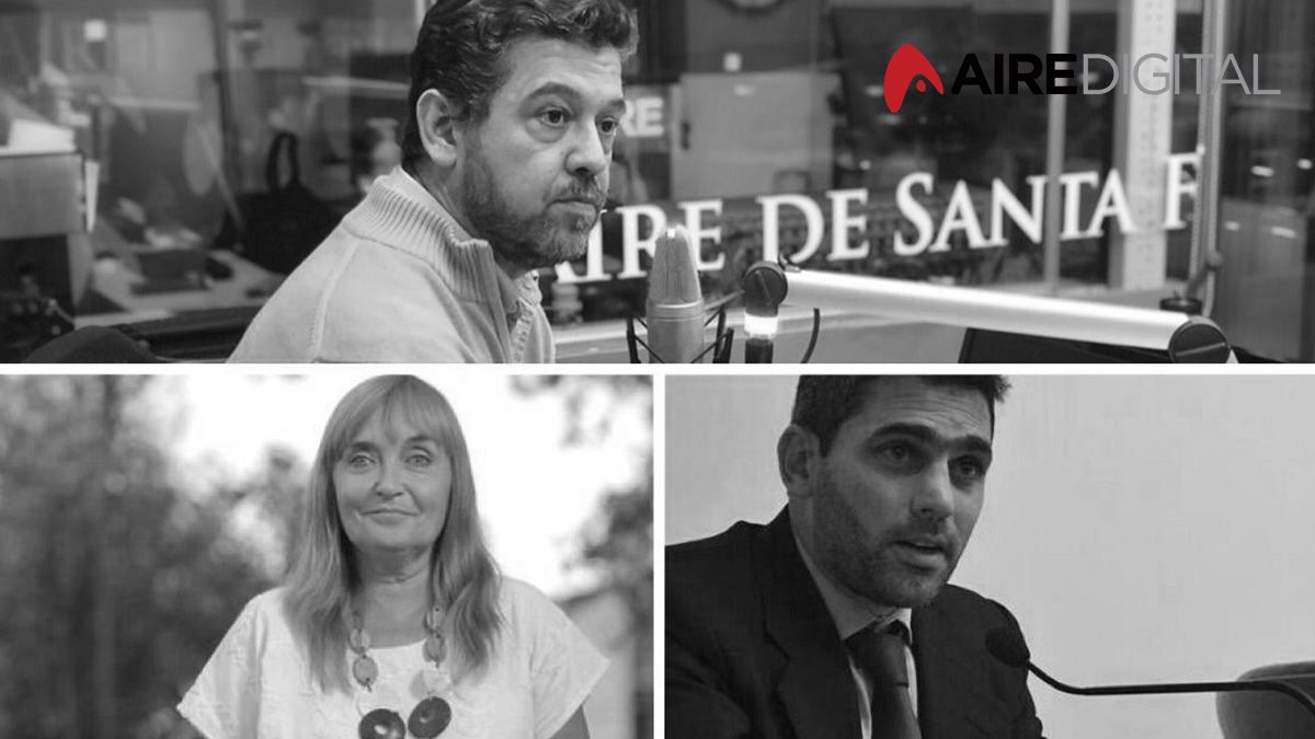 Los concejales Sebasti&aacute;n Mastropaolo (Cambiemos), Mercedes Benedetti (FPCyS) y Juan Jos&eacute; Saleme (PJ), presentes en el tercer programa de Hay Qu&oacute;rum en el Concejo.&nbsp;