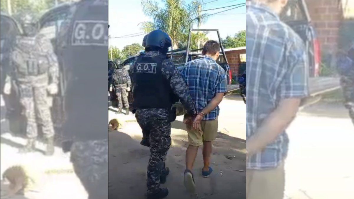 El hombre de 29 años fue detenido en Coronda