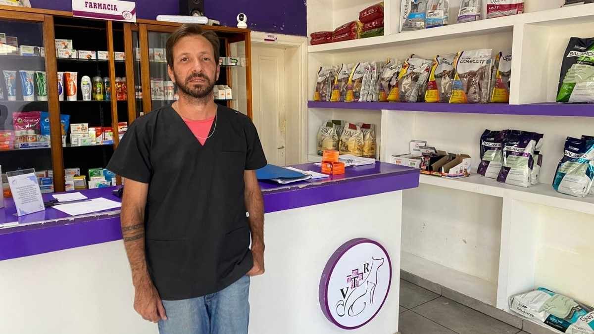 Ariel Cefali, del Centro Médico Veterinario VTR. Ariel Cefali, del Centro Médico Veterinario VTR.
