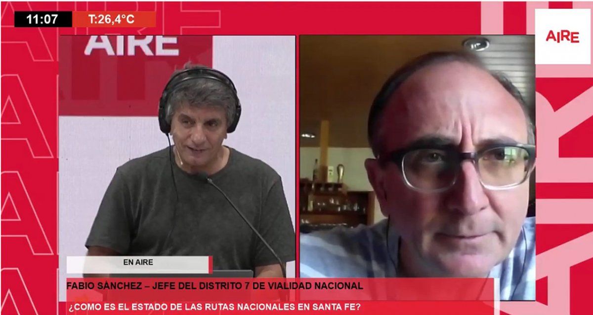 El jefe del distrito 7 de Vialidad Nacional