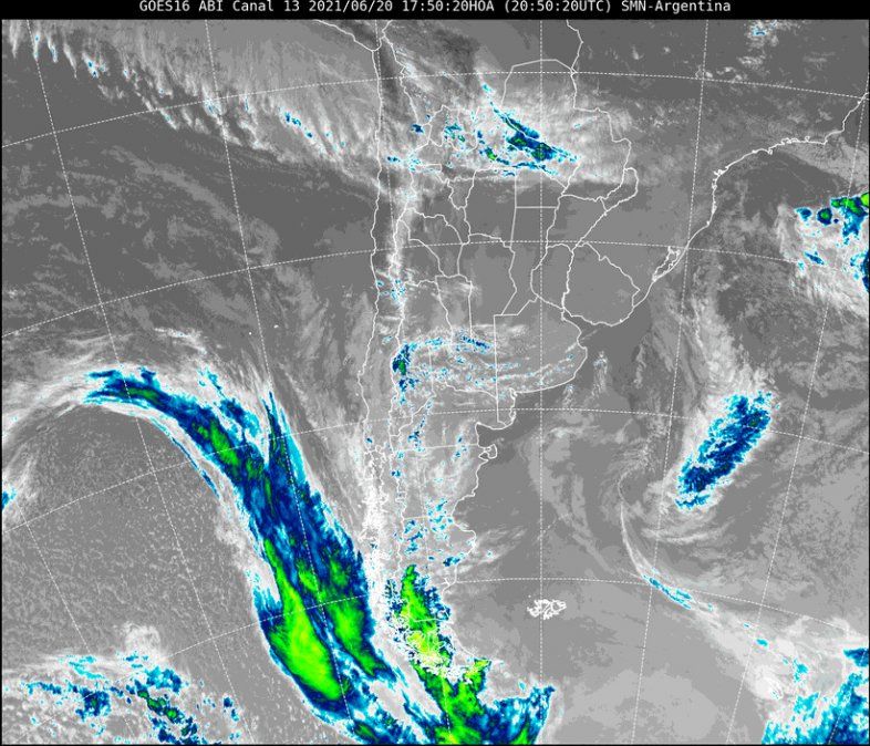 Imágenes satelitales.