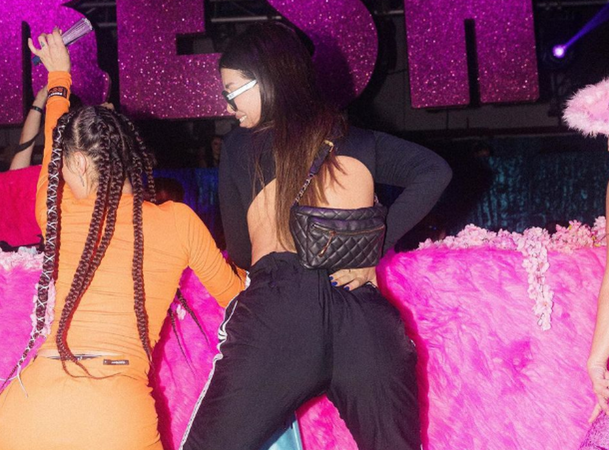 Wanda Nara se bailó todo en la Bresh.