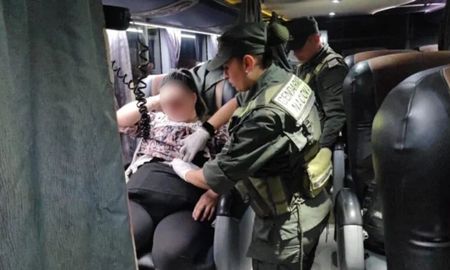 La mujer fue detenida durante un control en la Ruta Nacional 12 en Misiones. La mujer fue detenida durante un control en la Ruta Nacional 12 en Misiones.