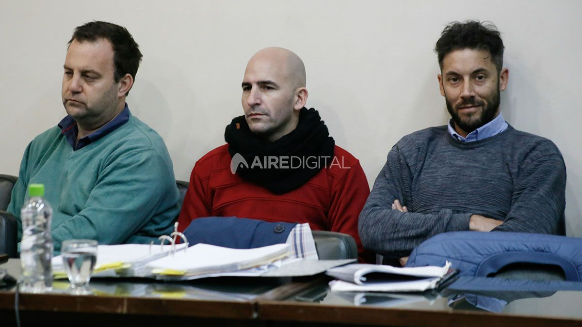 De izquierda a derecha. Alejandro Daveau