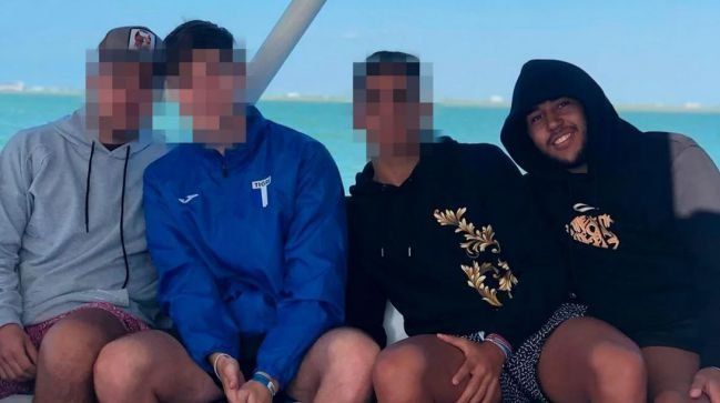 Una de las últimas fotos que Agustín compartió en su Instagram, desde Cancún