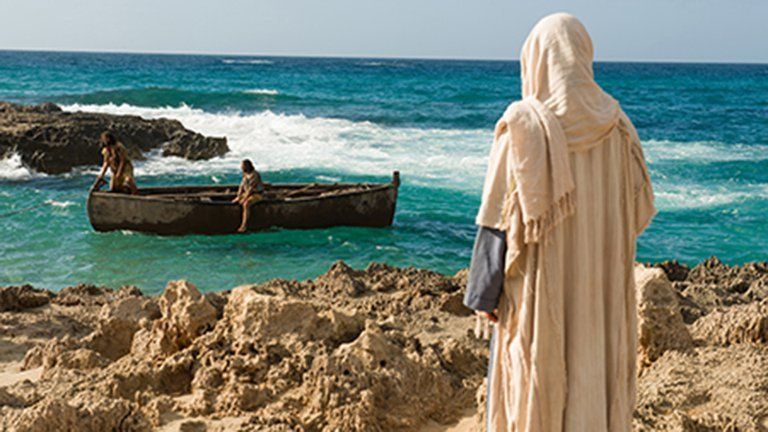 Jesús llama a Pedro y a Andrés: "Os haré pescadores de hombres"
