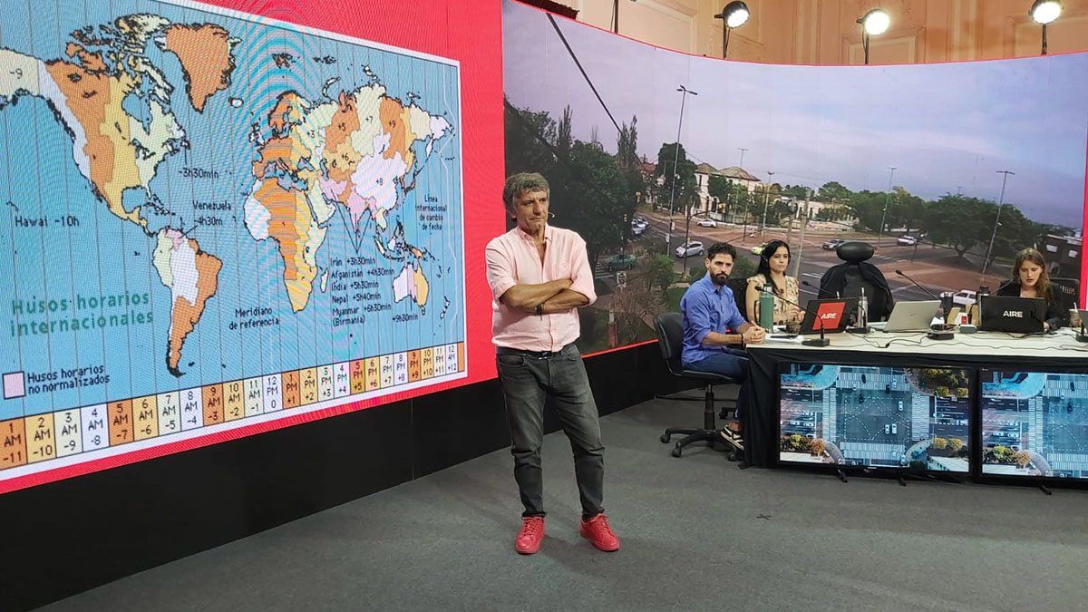 Argentina debate el huso horario. La explicación de Pablo Lucero en Ahora Vengo