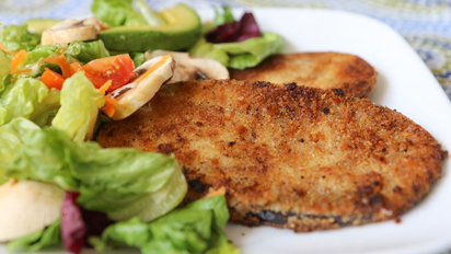 Milanesas de berenjenas: la receta súper fácil y deliciosa para hacer en casa