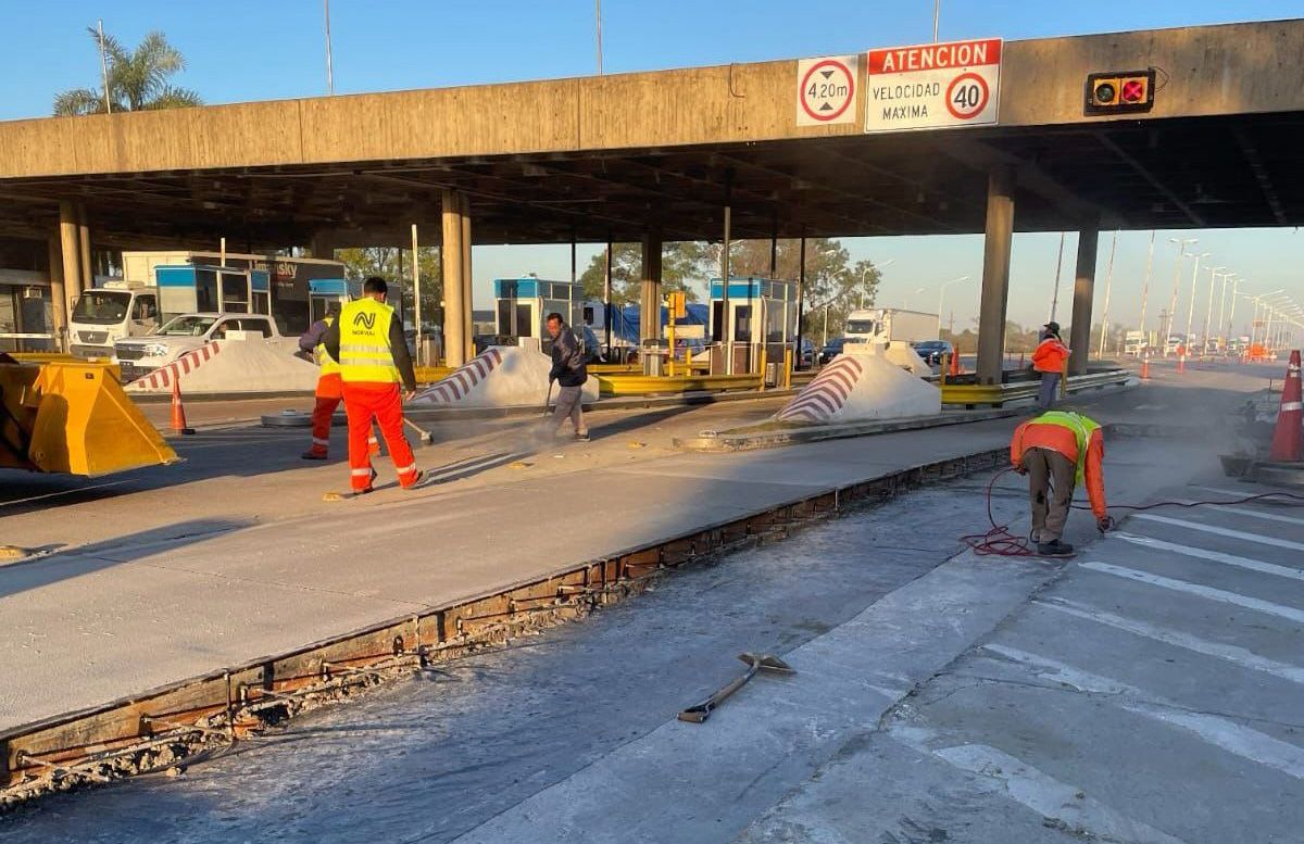 Túnel Subfluvial: retoman las tareas de bacheo en el pavimento tras detectar incumplimientos.
