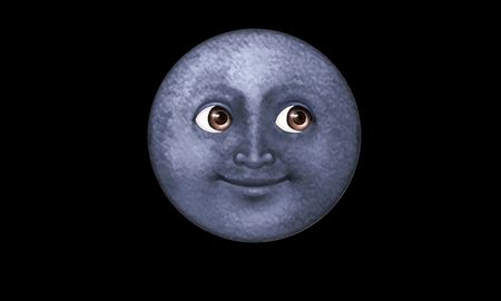 que significa realmente el emoji de la luna negra con cara en whatsapp que significa realmente el emoji de la luna negra con cara en whatsapp