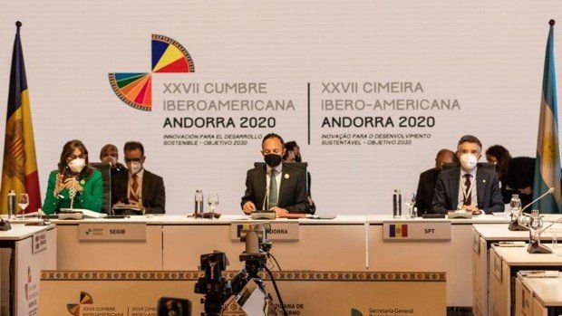 La pandemia fue el tema central de una inédita Cumbre Iberoamericana semipresencial que se desarrolló en Andorra.