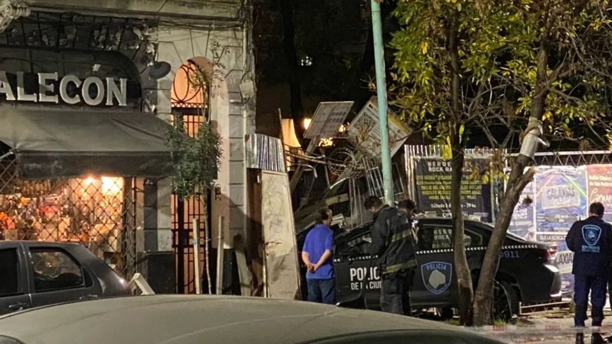 Villa Urquiza: murió un motociclista atropellado por un patrullero