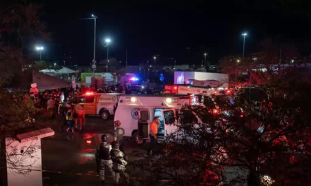 Ocurrió en el estado de Nuevo León, en el noreste de México. También se registraron más de 50 personas heridas. Ocurrió en el estado de Nuevo León, en el noreste de México. También se registraron más de 50 personas heridas.