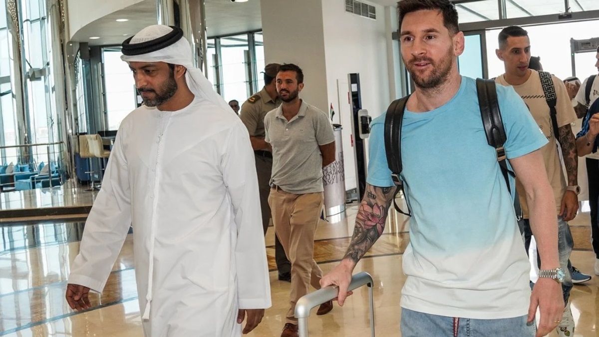 Mundial Qatar 2022: Lionel Messi ya está en Abu Dhabi para sumarse a la Selección Argentina
