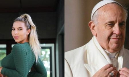 El polémico like del Papa Francisco en la foto de una modelo. El polémico like del Papa Francisco en la foto de una modelo.