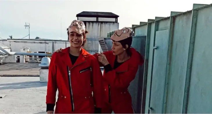 Carolina Barral, quien fue su doble de acción durante las cinco temporadas.