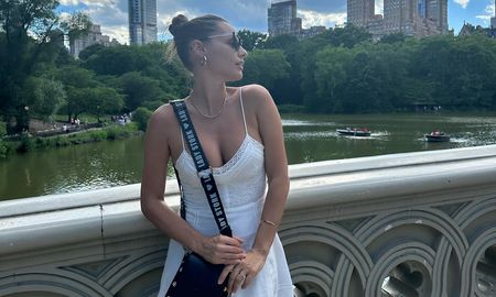 Pampita, infartante en Nueva York. Pampita, infartante en Nueva York.
