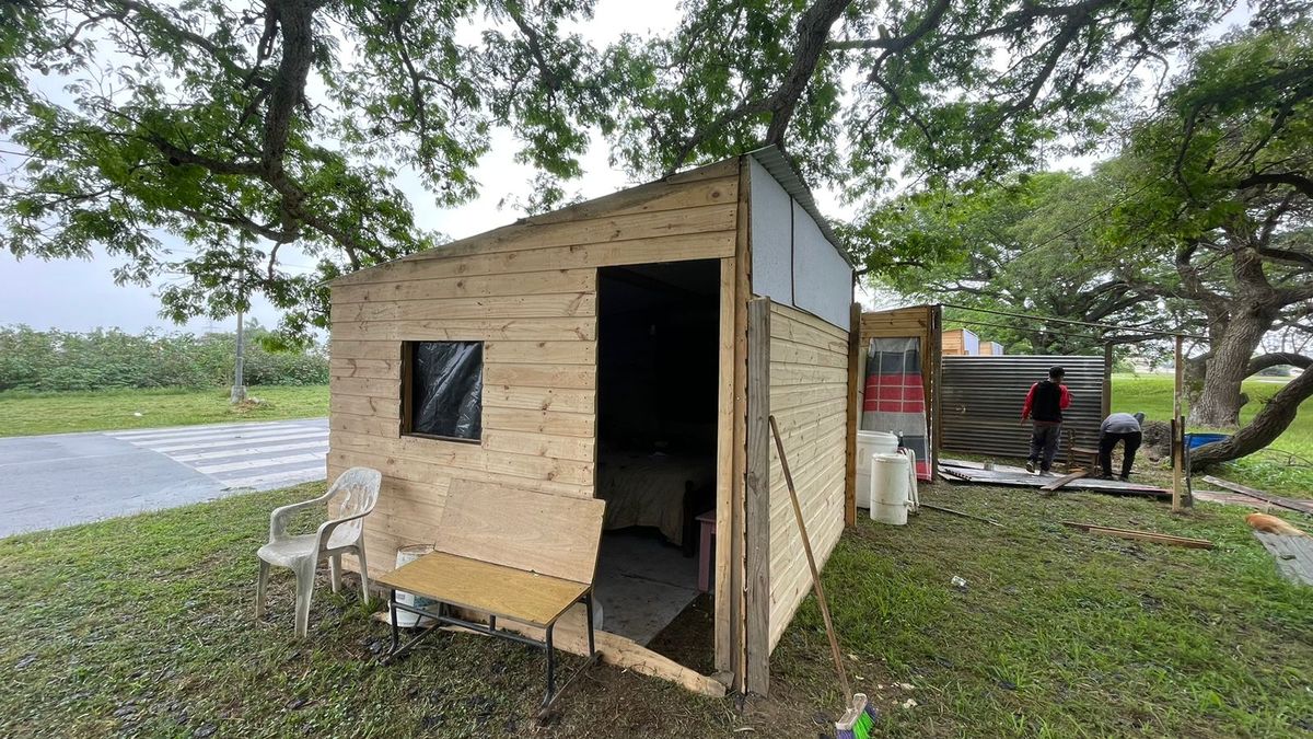 Las casillas soportaron el viento del sábado a la noche. Las casillas soportaron el viento del sábado a la noche.