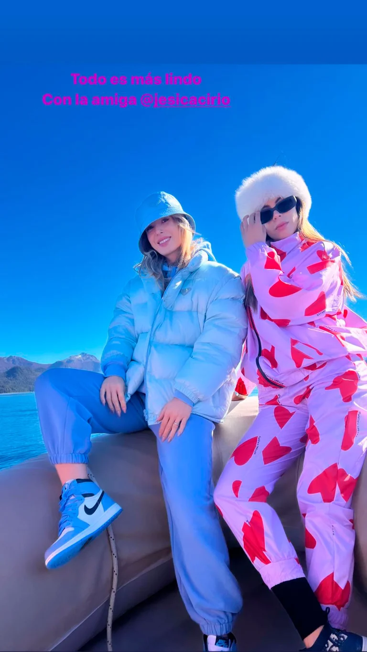 Barby Franco y Jesica Cirio.