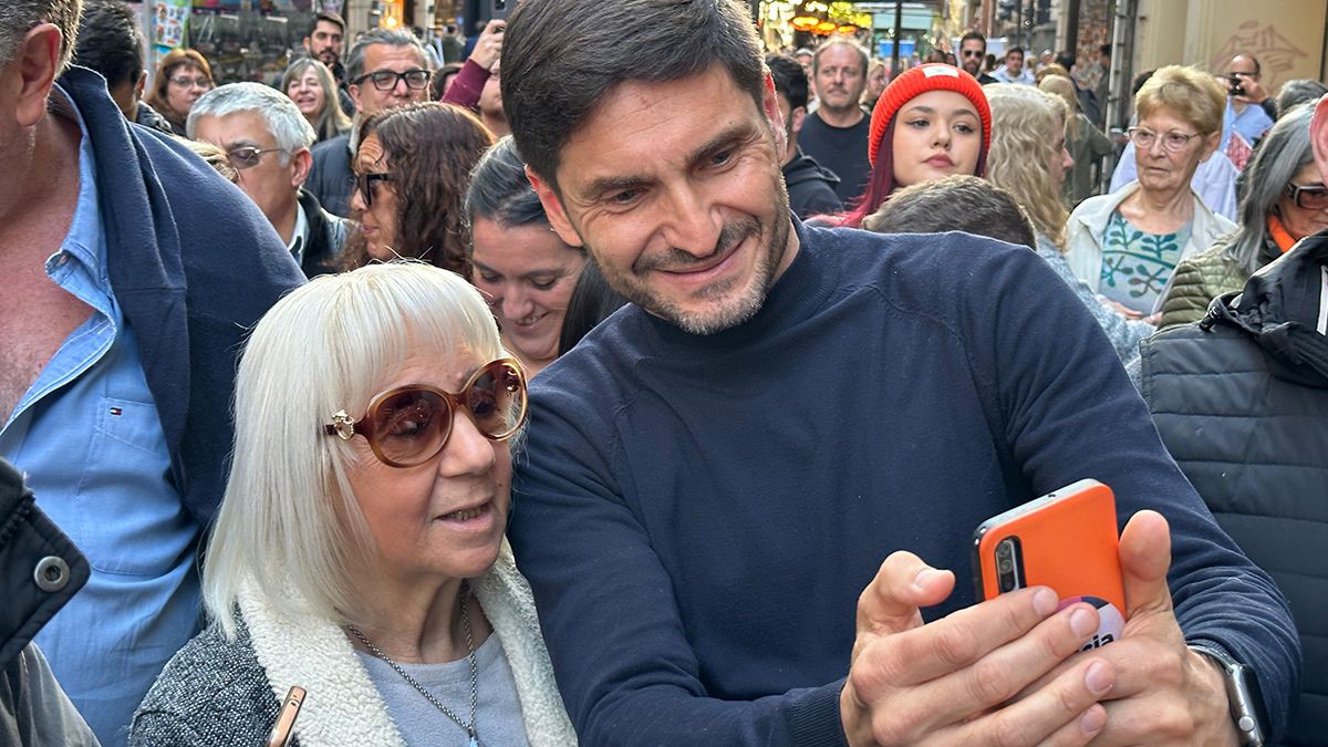 El candidato a gobernador de Santa Fe por el frente Unidos para Cambiar Santa Fe