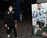 Así llegaba Lionel Messi al predio de Ezeiza, para sumarse a la selección argentina. Así llegaba Lionel Messi al predio de Ezeiza, para sumarse a la selección argentina.