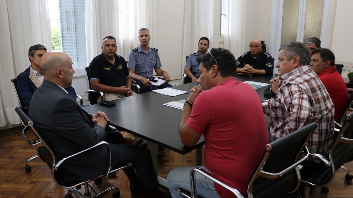 Las autoridades del Ministerio de Seguridad se comprometieron a implementar mayores controles en toda la ciudad.