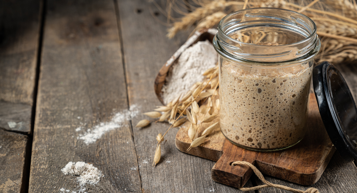 Cómo hacer masa madre para panes y pizzas
