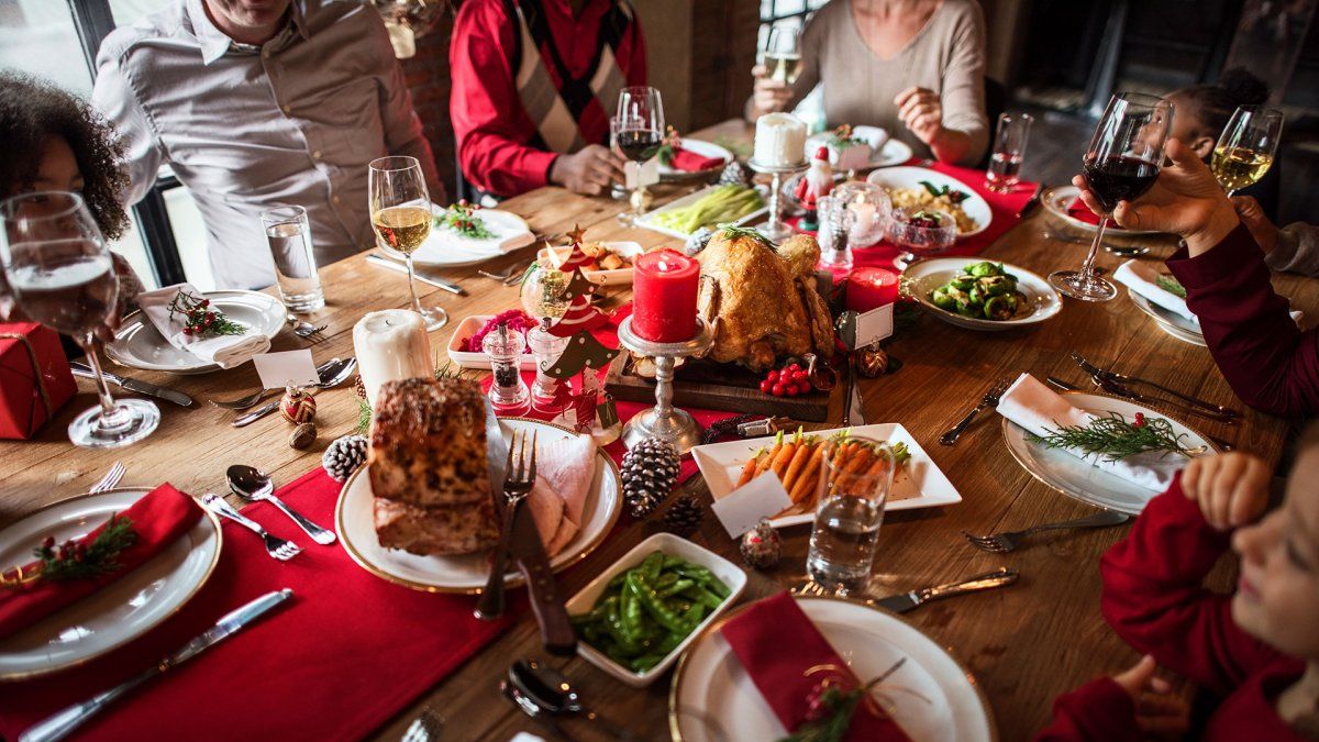 En las fiestas: pautas para disfrutar de las comidas y no desbordarse