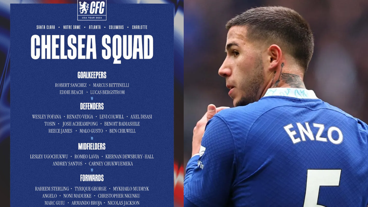 Enzo Fernández no fue convocado para la gira de pretemporada del Chelsea en Estados Unidos. Enzo Fernández no fue convocado para la gira de pretemporada del Chelsea en Estados Unidos.