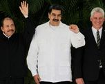 Daniel Ortega, Nicolás Maduro y Miguel Díaz Canel. Daniel Ortega, Nicolás Maduro y Miguel Díaz Canel.