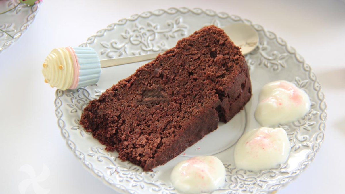 Budín de remolacha y chocolate: rico