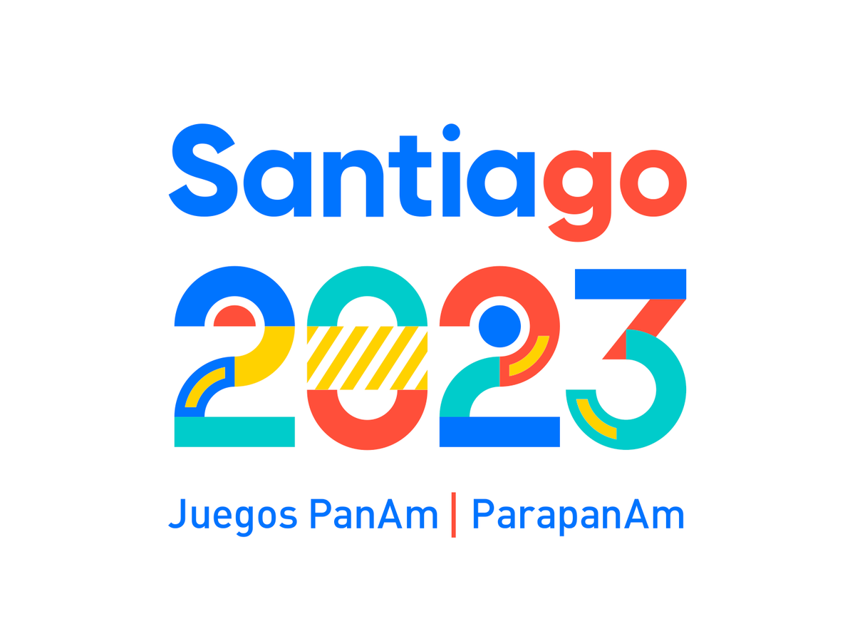 Logo de los Juegos Panamericanos 2023. Logo de los Juegos Panamericanos 2023.