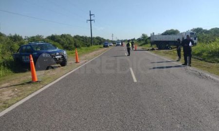 El lugar del accidente fatal. El lugar del accidente fatal.