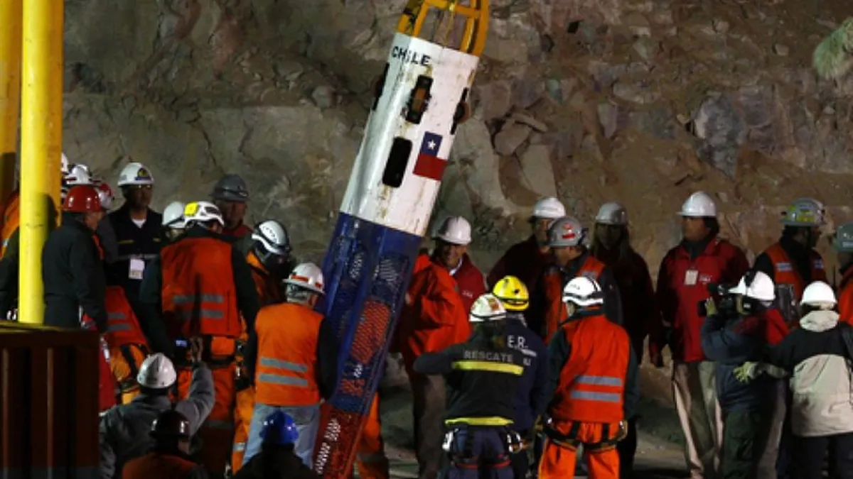 Se cumplen 11 años del rescate de los mineros en Chile