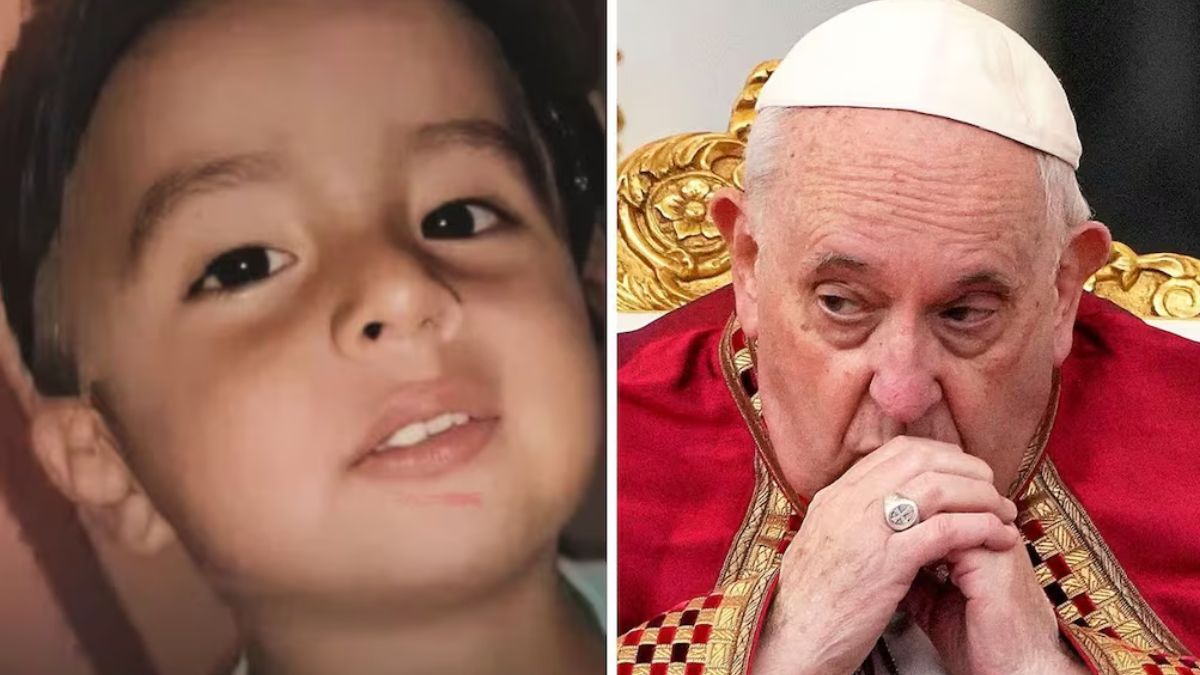 María Noguera y José Peña le redactaron una carta al Sumo Pontífice.