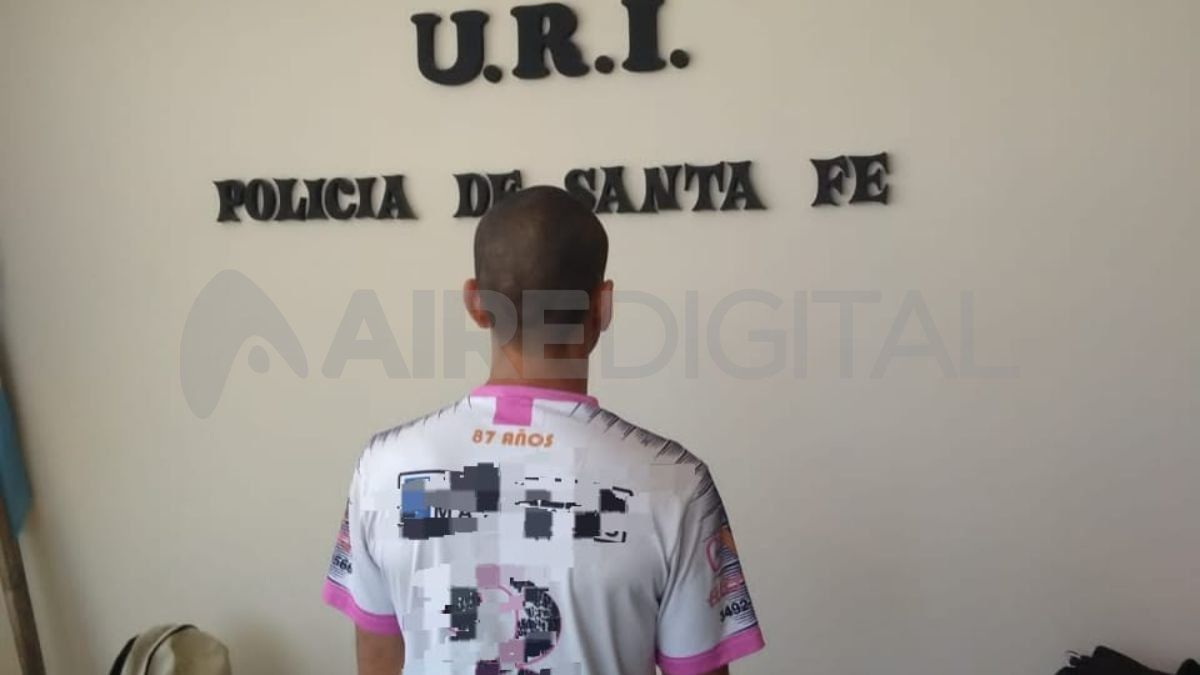 se entregó el hombre que disparó un arma de fuego y el balazo hirió a su hijo.